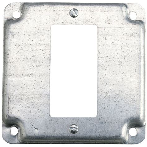 steel junction box covers decora|Electrical Box Covers .